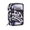 Picture of SEVEN 3 ZIPPER PLUMPY LINE BOY PENCIL CASE